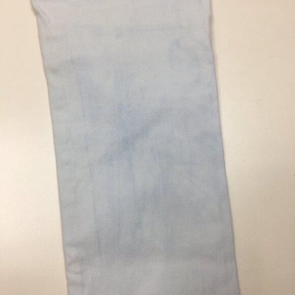 7 FOR ALL MANKIND Very Light Blue The Slim Cigarette 5 Pocket Logo Buttons Jeans - Picture 12 of 16